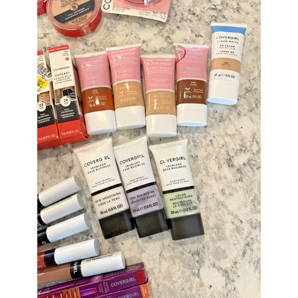 Makeup Bundle Lot of 68 items Nyx e.l.f. Maybelline Almay Essie Rimmel - Picture 2 of 9